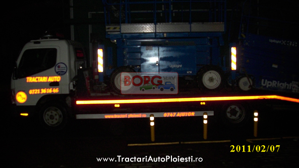 Transport Utilaje Pe Platforma